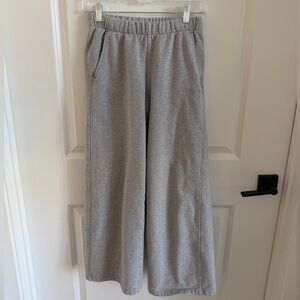 Garage Grey Wide Leg Sweatpants